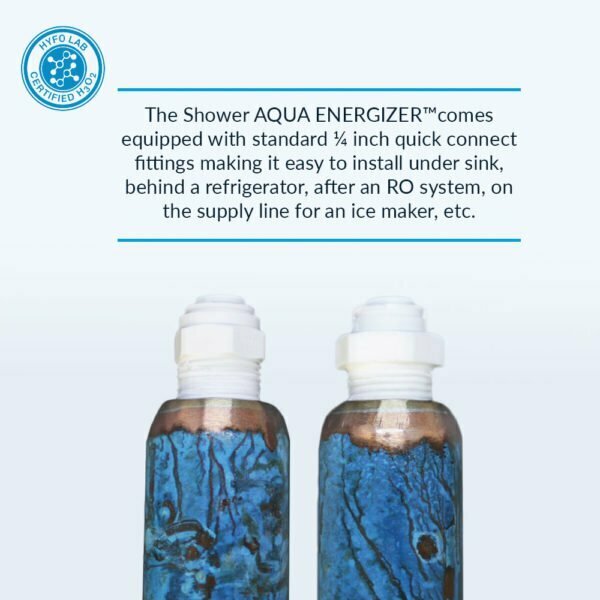 Aqua Energizer Structured Water Quick Connect Unit Threads