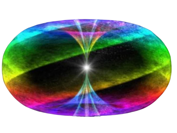 Cosmic Tower Full Rainbow Spectrum Toroidal Field